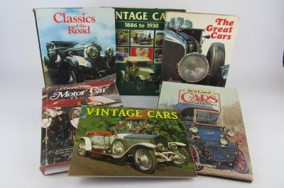 CLASSIC/VINTAGE: A group of books covering classic and vintage cars from various eras