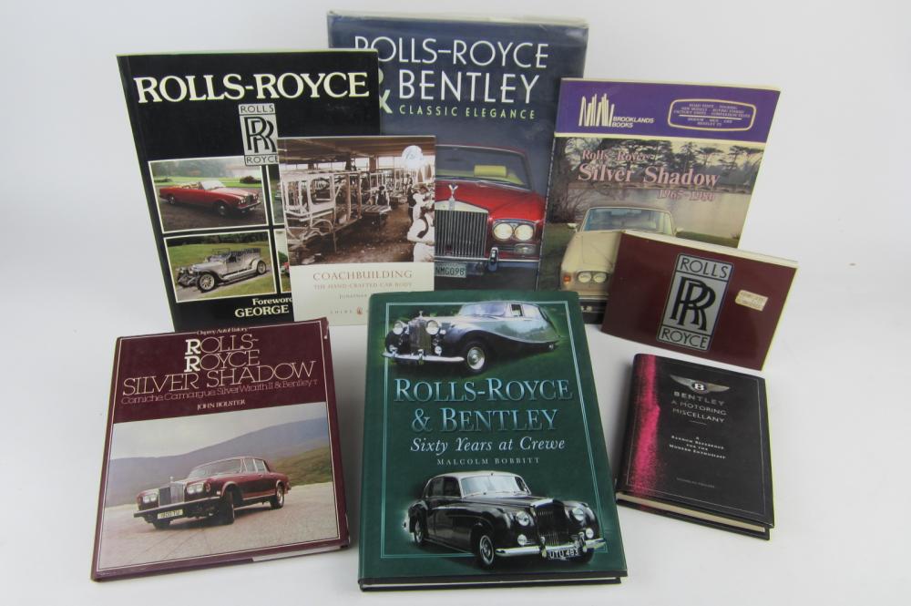 ROLLS-ROYCE/BENTLEY: A group of Rolls-Royce and Bentley books - Price