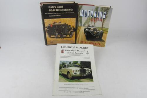CARS & MOTORING: Three books/newsletter detailing cars and motoring