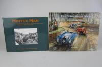 RACING: Two hardcover books related to car racing
