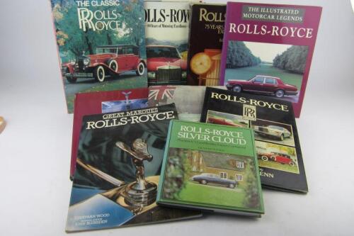 ROLLS-ROYCE: A group of nine publications relating to Rolls-Royce