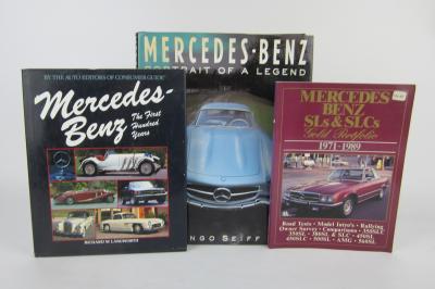 MERCEDES-BENZ: Three books detailing Mercedes-Benz motor cars and history