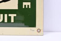 ALBERT PARK: A limited edition (7/100) 50th anniversary 1956-2006 Albert Park Lake motor race circuit enamel sign, 80cm high x 65cm wide - 4
