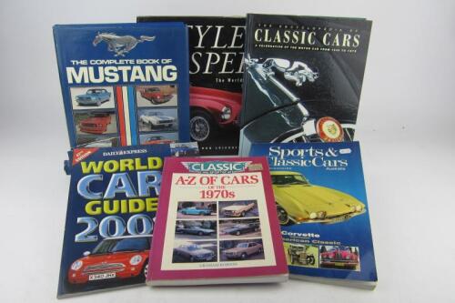 CLASSIC CARS: Six publications detailing classic cars