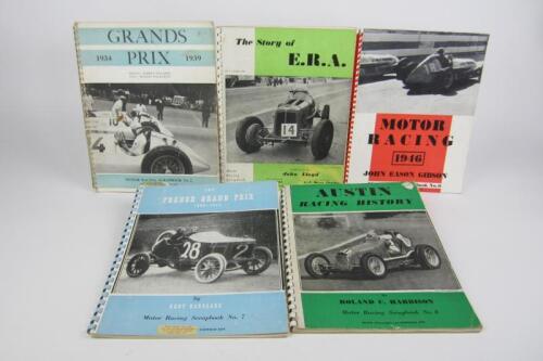 MOTOR RACING SCRAPBOOK: Five original editions of Motor Racing Scrapbook. Editions No.2 - No.3, No.6 - No.8