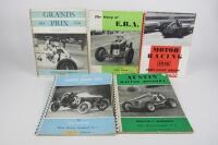 MOTOR RACING SCRAPBOOK: Five original editions of Motor Racing Scrapbook. Editions No.2 - No.3, No.6 - No.8