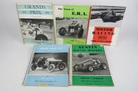 MOTOR RACING SCRAPBOOK: Five original editions of Motor Racing Scrapbook. Editions No.2 - No.3, No.6 - No.8 - 2