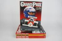 GRAND PRIX: Five editions of 'Grand Prix' by Nigel Roebuck and John Townsend. 1985 - 1989 editions