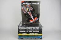 FORMULA 1 YEARBOOK: Ten editions of Formula 1 Yearbook. Years 1997-98 to 2008-2009 - 3