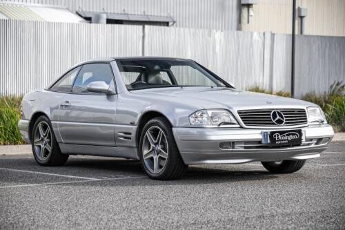 1998 Mercedes Benz SL320 Panoramic Benz SL320&nbsp; &lsquo;Panoramic&rsquo; glass hardtop&nbsp; Traditional &lsquo;Silver Arrow&rsquo; colour scheme&nbsp;