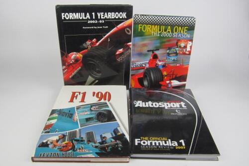 GRAND PRIX: An assortment of F1 Yearbooks
