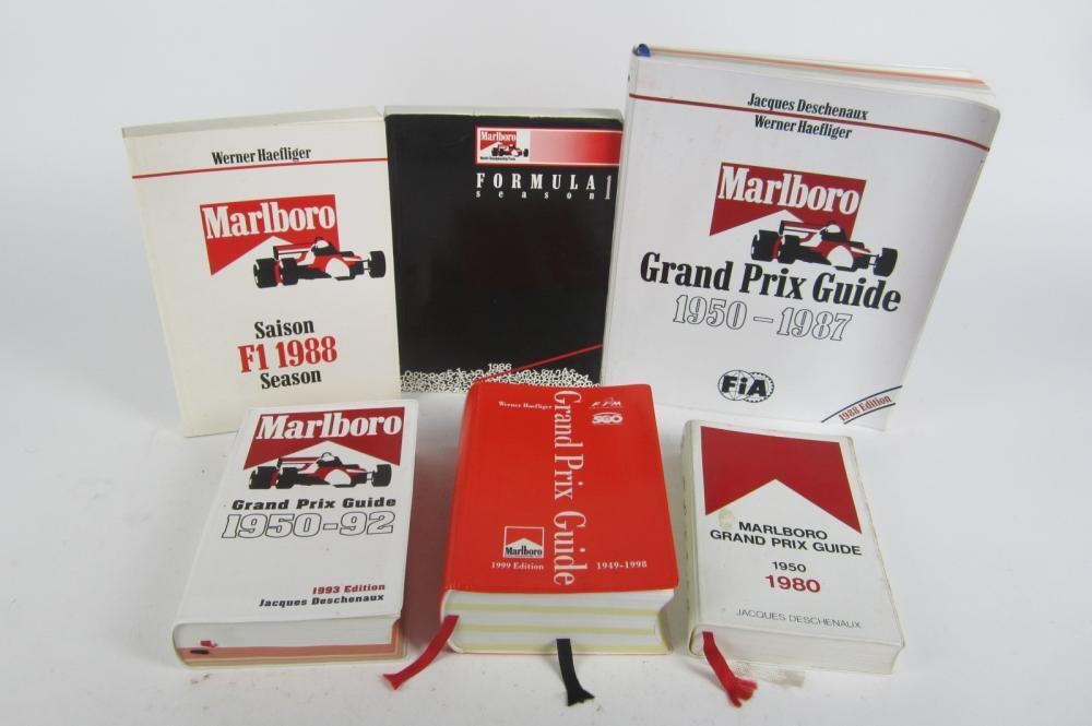 MARLBORO: A collection of Marlboro Grand Prix Guides and Driver