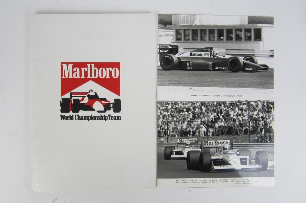 MARLBORO: A collection of Marlboro Grand Prix Guides and Driver