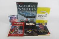 WALKER: A group of Murray Walker books. Murray Walker signatures