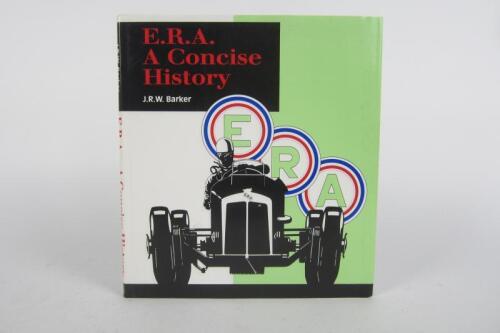 E.R.A: 'E.R.A - A Concise History hardcover book by J.R.W.Barker