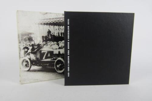 GRAND PRIX RACING: 'Grand Prix Racing 1906 - 1914' hardcover book by T.A.S.O Mathieson