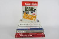 GRAND PRIX DRIVERS: An assortment of books detailing the racing careers of various F1 drivers