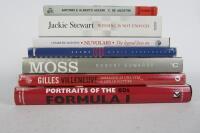 GRAND PRIX DRIVERS: An assortment of books detailing the racing careers of various F1 drivers - 2
