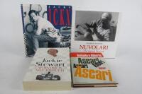 GRAND PRIX DRIVERS: An assortment of books detailing the racing careers of various F1 drivers - 3