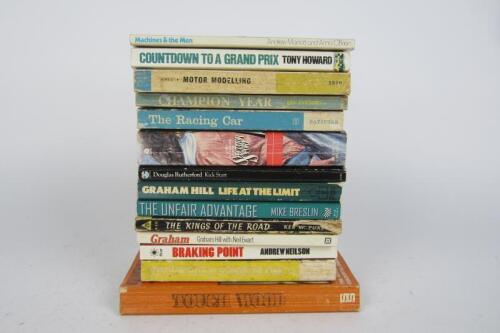 MOTOR SPORT/RACING: A collection of Motor Sport/Racing soft cover novels