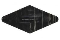 GOODYEAR: A large and impressive 'Goodyear Tyres' diamond shaped enameled sign, (92cm high x 183cm wide) - 2