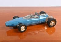 F1: A circa late 1960s V8 F1 tinplate Japanese model car, 23cm long