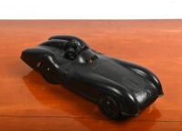 MERCEDES: A modern W196 Streamliner plastic model car,30cm long - 2