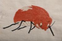 CHAMBERLAIN: A circa mid 1930's cloth team logo from a pair of Chamberlain workshop overalls - 2