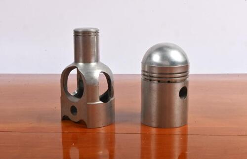 CHAMBERLAIN: Two Chamberlain Grand Prix car pistons