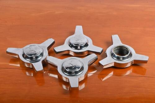 FERRARI 275: Four original Ferrari 275 GTB wheel spinners