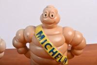 MICHELIN MAN: A pair of two modern 12 inch MICHELIN MAN mascots - 3