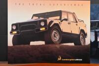 LAMBORGHINI: A Lamborghini LM002/american brochure kit - 4