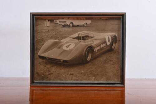 MATICH: A black and white picture of a Matich SR4B