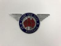 LIGHT CAR CLUB: A Light Car Club of Australia badge