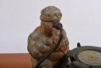 MICHELIN COMPRESSOR: An original 1930's Michelin iron air compressor - 3