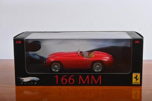 FERRARI: A Limited Edition 1:18 scale Hotwheels ELITE Ferrari 166 MM