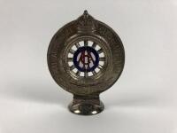 R.A.C.A: A Royal Automobile Club of Australia car club badge by Angus & Coote, Sydney, numbered 1804 - 2