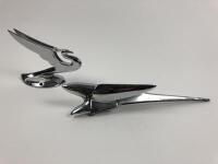 CHEVROLET /HOLDEN: Two chrome bonnet mascots for a&nbsp;Chevrolet 1935 'Phoenix' and Holden 48-215 FX FJ