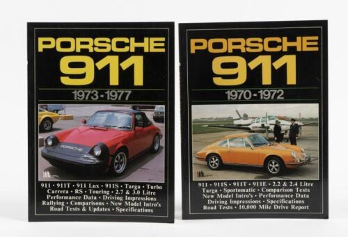 911: Two softcover publications by BROOKLANDS BOOKS regarding the Porsche 911 - 'PORSCHE 911 1970-1972' and 'PORSCHE 911 1973-1977'
