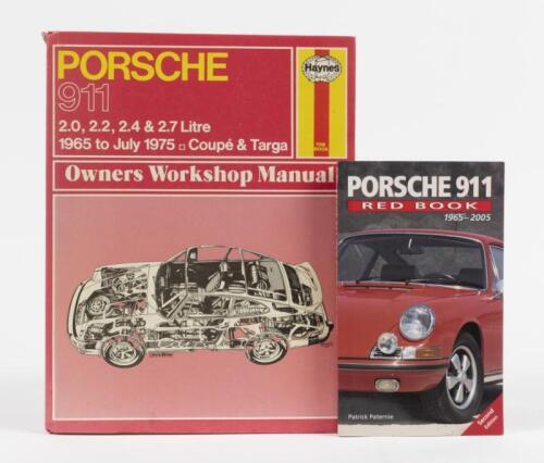PORSCHE: Two Porsche reference books. 'Porsche 911 2.0, 2.2, 2.4 & 2.7 Litre, 1965 to July 1975, Coupe & Targa - Owners Workshop Manual' by Haynes