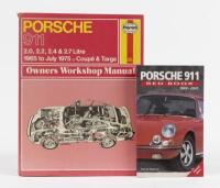 PORSCHE: Two Porsche reference books. 'Porsche 911 2.0, 2.2, 2.4 & 2.7 Litre, 1965 to July 1975, Coupe & Targa - Owners Workshop Manual' by Haynes