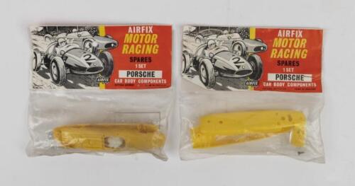 PORSCHE: Two 'AIRFIX MOTOR RACING&nbsp;- SPARES 1 SET PORSCHE CAR BODY COMPONENTS' sets