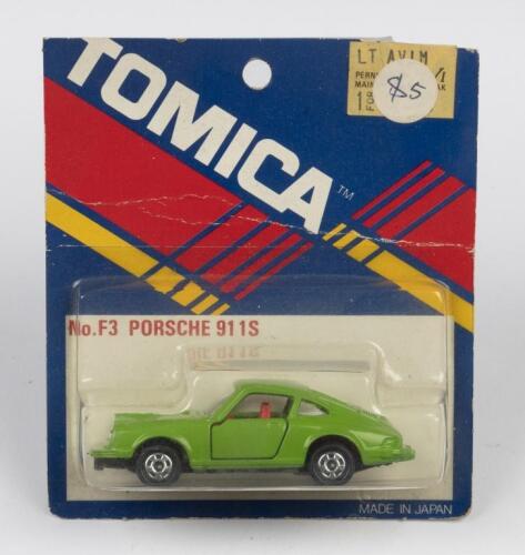 911S: A TOMICA F3&nbsp;PORSCHE 911S&nbsp;in 1/59 scale
