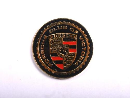 P.C.V: A PORSCHE CLUB OF VICTORIA brass badge