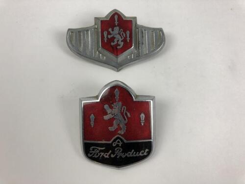 FORD: Two Ford car badges