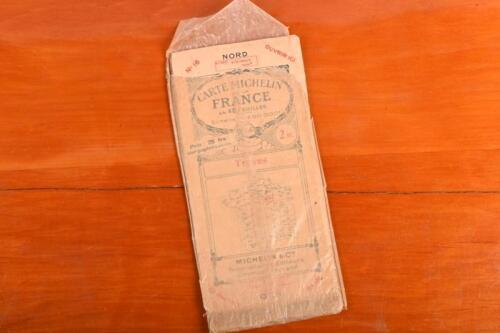 CARTE MICHELIN: A vintage No.16 CARTE MICHELIN DE LA FRANCE - 'Troyes' fold out map