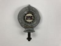 R.A.C.A: A Royal Automobile Club of Australia car club badge. Numbered 12572