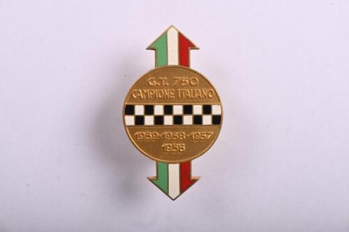 ABARTH: An ABARTH G.T. 750 CAMPIONE ITALIANO (1956 - 1959) brass badge
