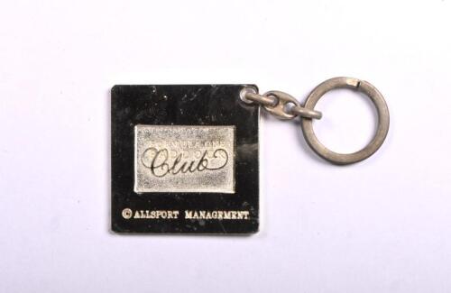 FORMULA ONE: A FORMULA ONE Club silver metal keyring
