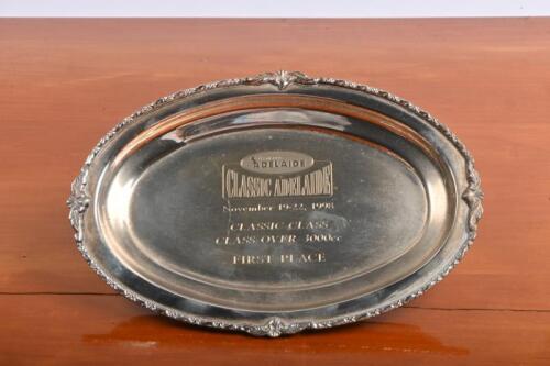 CLASSIC ADELAIDE: A CLASSIC ADELAIDE November 19-22, 1998 'CLASSIC CLASS, CLASS OVER 3000cc - FIRST PLACE' silver plate award